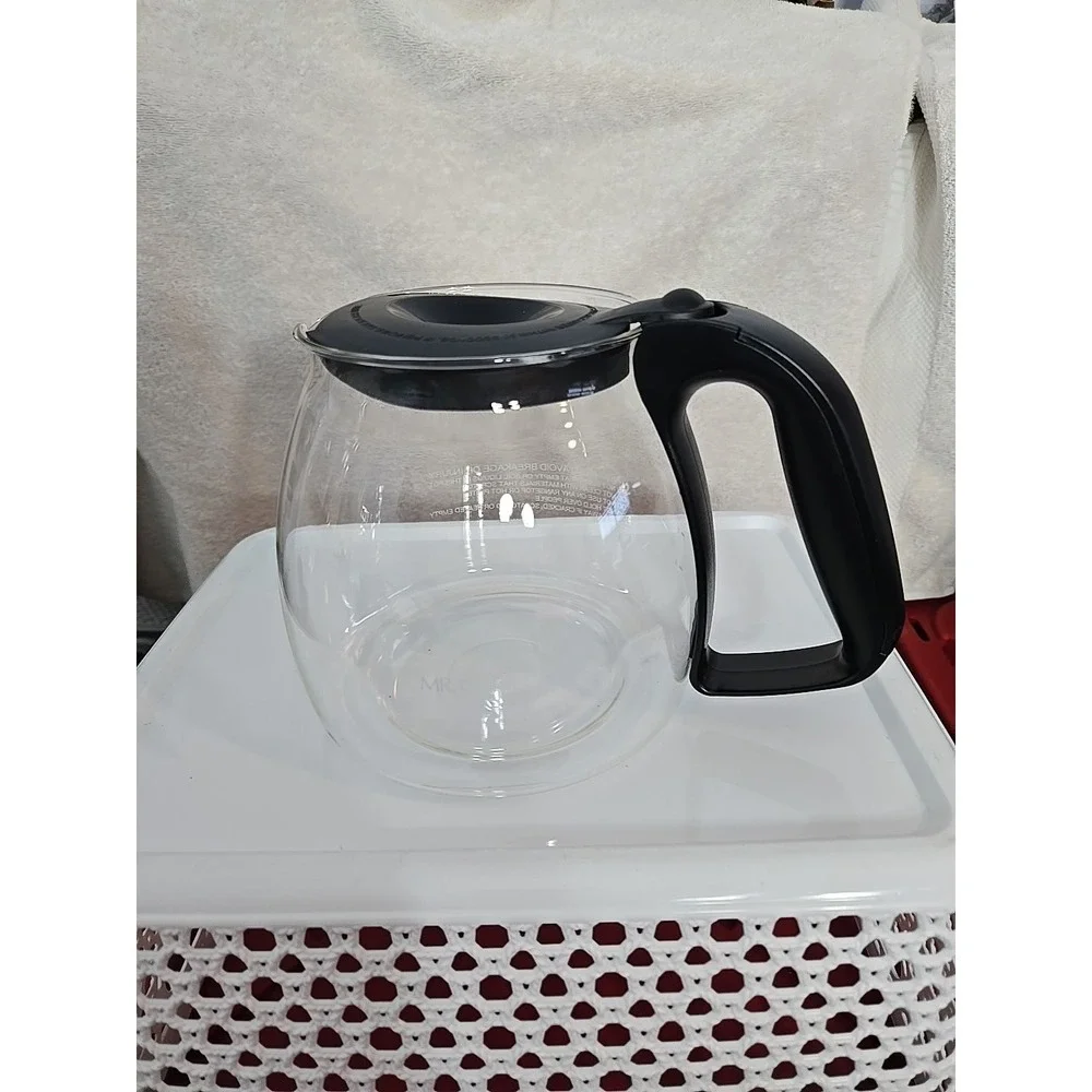 Mr.Coffee‎ PLD12-RB 12-Cup Carafe - Black